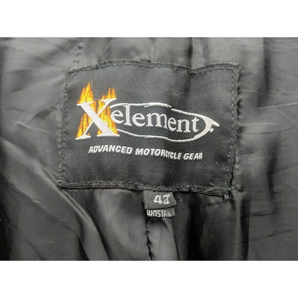🔥Xelement Advanced Motorcycle Gear Men’s Heavy Duty BlackLeather Pants/Chaps 42 - Picture 8 of 10